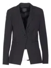 Pinko Granaglie Button Blazer In Black