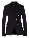 Pinko Techno Blazer In Black