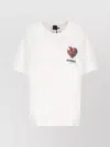 Pinko Graphic Print Relaxed Fit Cotton T-shirt In White