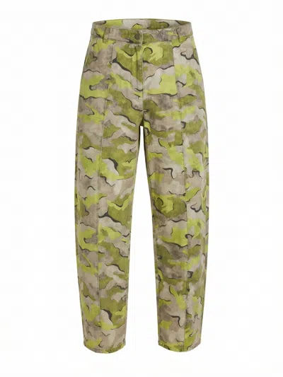 Pinko `graspo` Pants In Green