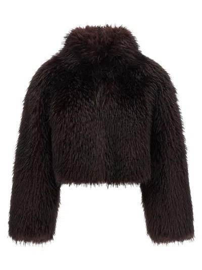 Pinko Gravina Coat In Black