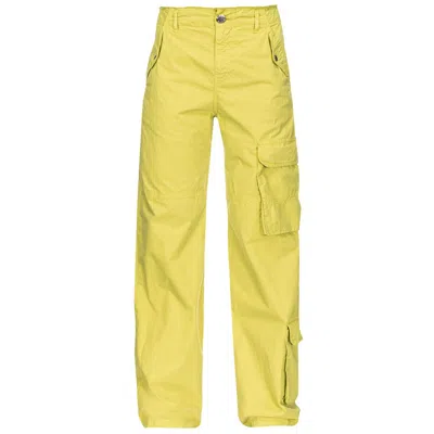 PINKO GREEN COTTON JEANS & PANT
