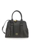 Pinko Green Medium Handbag With Adjustable And Removable Shoulder Strap And Love Birds Logo Plaque On The 