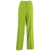 Pinko Polyester Jeans & Women's Pant In Green