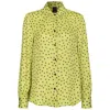 Pinko Polka Dot-print Long-sleeve Shirt