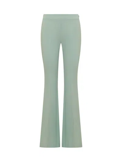 Pinko Flared Trousers In Green