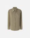 Pinko Corea Shirt In Beech Green