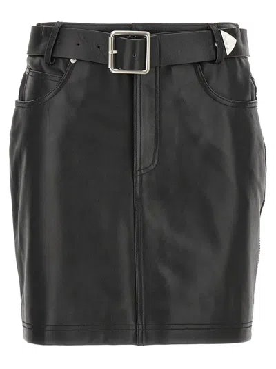 Pinko Black Grenada Skirt