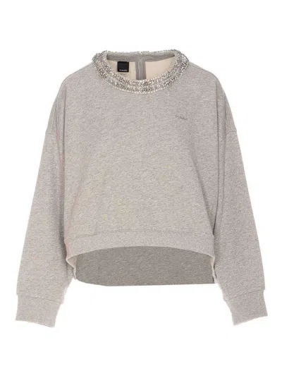 PINKO SUDADERA - GRIS