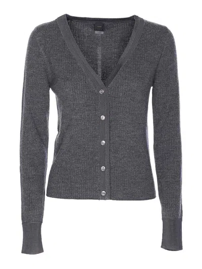 PINKO GREY SANTORINI CARDIGAN