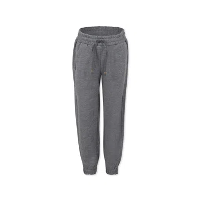 Pinko Kids' Grey Trousers For Girl With Logo