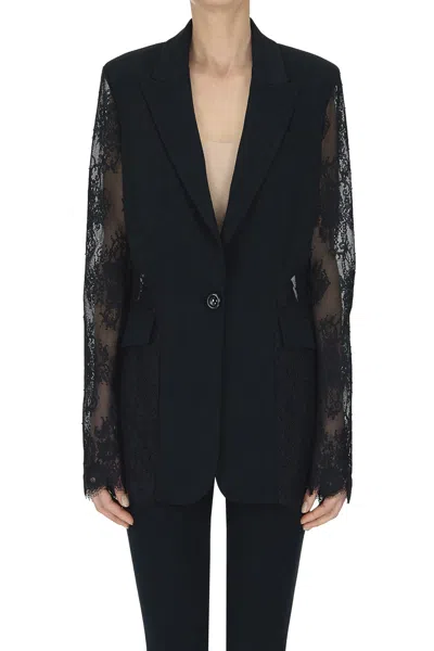 Pinko Gruccione Blazer In Black