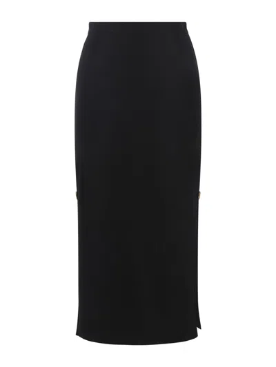 Pinko Gto Midi Skirt In Black