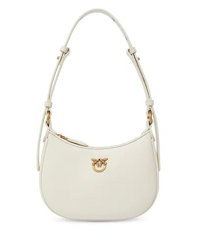 Pinko Half Moon Baby Shoulder Bag In Multi