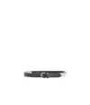 Pinko Belt With Metal Loops In Black