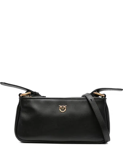 Pinko 'half Moon' Shoulder Bag In Black