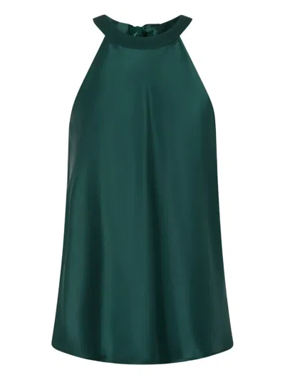 PINKO HALTERNECK TIE TOP