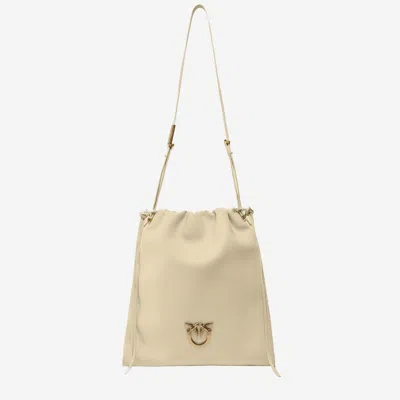 Pinko Hammock Hand Bag In Sand