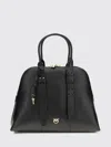 Pinko Bowling Bag Handheld Escape Bag Maxi In Leather In Black