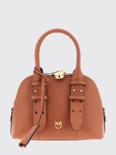 PINKO HANDBAG PINKO WOMAN COLOR BROWN,H43385032