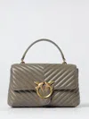 Pinko Handbag  Woman Color Charcoal In Gray
