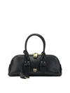 Pinko Escape Baguette Hand Bags Black In Black