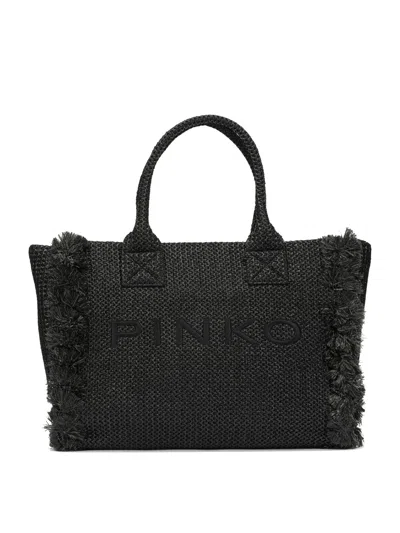 Pinko Handbags In Black
