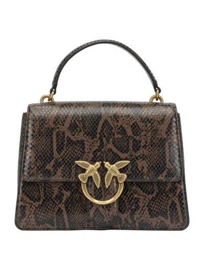 Pinko Handbags In Brown