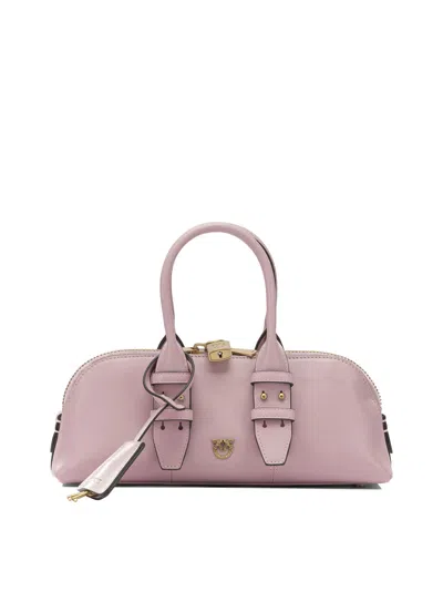 Pinko Handbags Pink In White