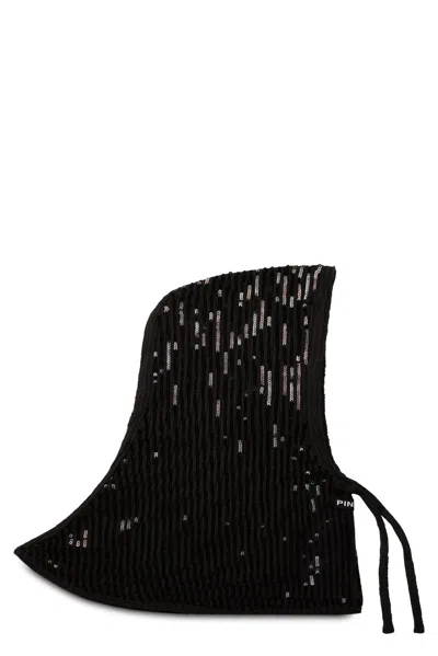 Pinko Headphones With Adjustable Straps In Black