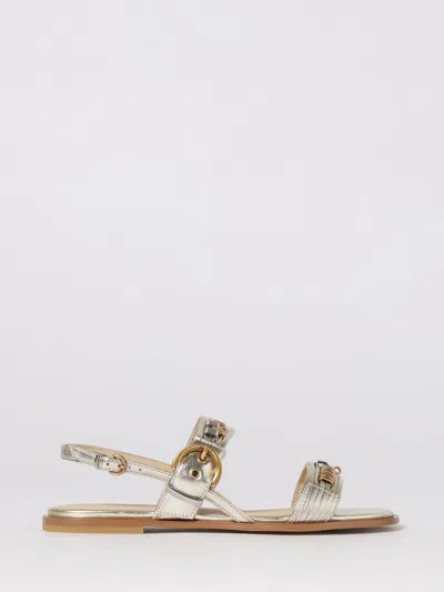 Pinko Heeled Sandal  Woman Color Grey In Gray