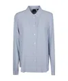 Pinko New Nora Shirt In Gray