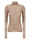 Pinko 'moss' Sweater In Brown