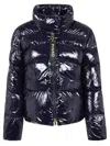 PINKO PINKO HIGH SHINE ZIPPED PUFFER JACKET