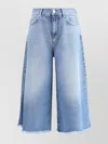 Pinko Knee-length Denim Shorts In Blue
