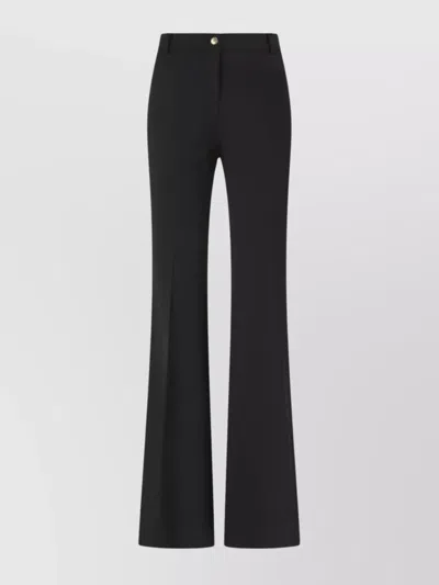 PINKO HIGH WAIST FLARED PANTS