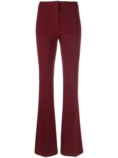Pinko High-waisted Flared Trousers In Ww
