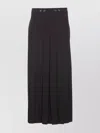 Pinko Long Skirt With Pleated Detail