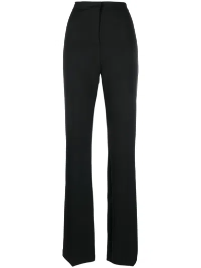 Pinko Trousers Blacks And Greys In Animal Print