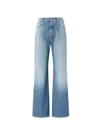 Pinko High-waisted Jeans In Blue