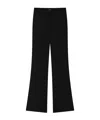 Pinko High-waisted Trousers In Black