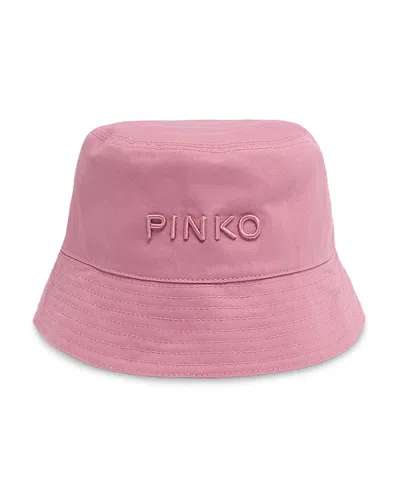 Pinko Hip Hop Reversible Bucket Hat In Pink