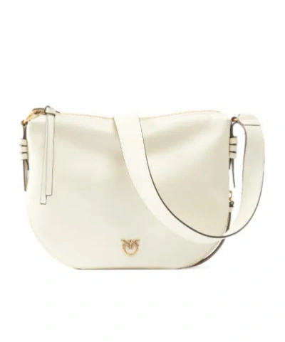 PINKO HOBO ZIP AROUND MINI VITELLO MORBIDO