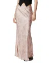 Pinko 'hokkano' Pink Long Skirt