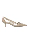 Pinko Hollow High Heels In Nude