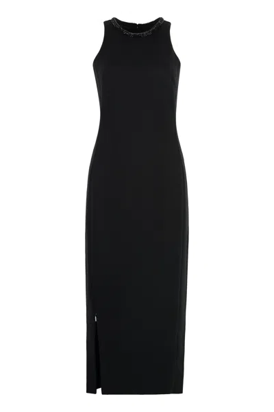 PINKO PINKO HONFLEUR CREPE DRESS