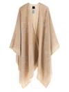 Pinko Croatia Draped Lightweight Soft Texture Jacket In Neutral