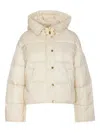Pinko Impasto Down Jacket In White