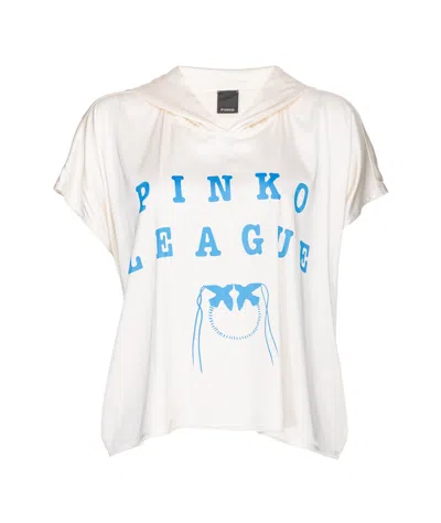 Pinko Hooded Smock In White