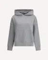 Pinko Grey Sweatshirt With Logo Embroidered On The Front In Gray